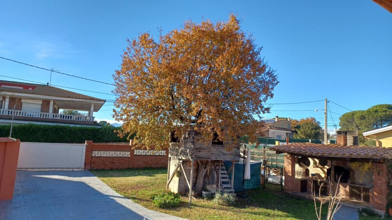 Piscina De Sal Barbacoa Wifi, Parking Gratis, 3 Min Pga Casa El Roble Villa Girona Exterior photo